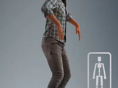 00078Darion001l Low-poly 3D model