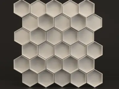 3d wall panel  3D model