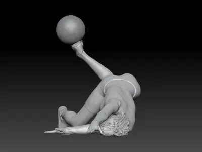 fifa street player women 2 3D print model