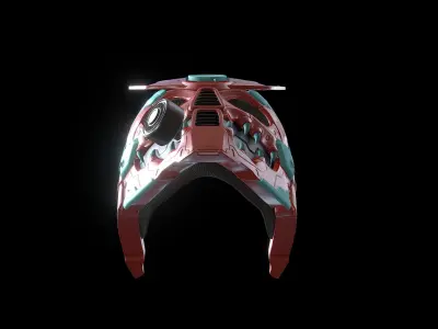 GMask helmet 3D model