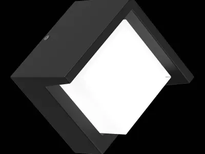 3822xx Paletto Lightstar LED street lamp 3D model