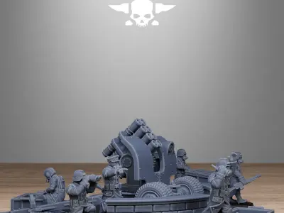GrimGuard Light Artillery 2 3D print model