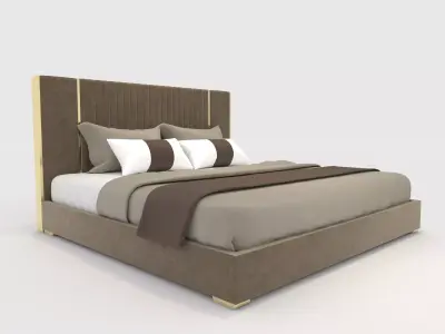 Bed 3 3D model