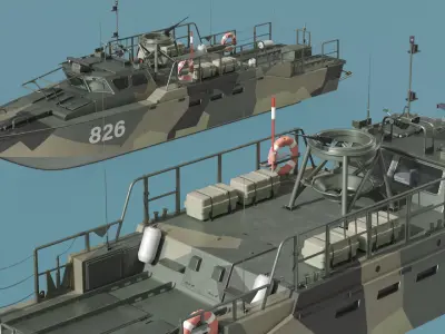  Sweden Military CB90 Class Fast Assault Craft 