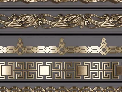 Trim Ornament 29 3D model