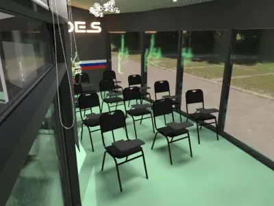 education luxory 3D model