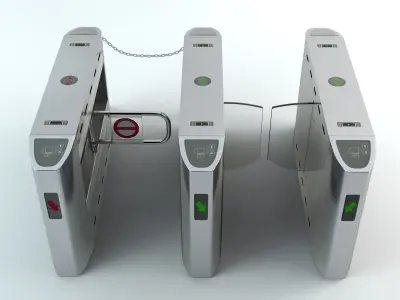 Intelligent Flap Gate 3D model