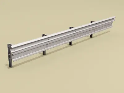 Guardrail bikers-saver 3D model