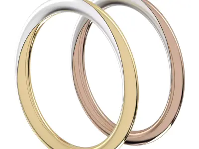 Eternal love ring 3D print model