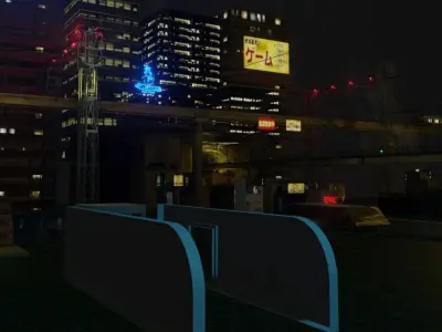 world building model 3D model