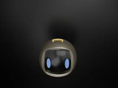robot 3D model 12