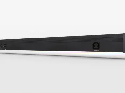 LED Bar Batten Low-poly 3D model