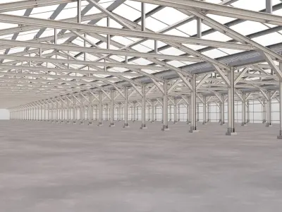 Steel Construction 3D model