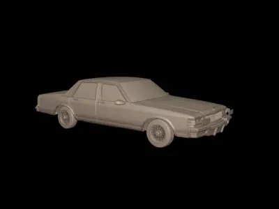 chevrolet caprice 1987   3D print model