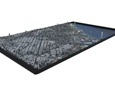 City of Barcelona 3D model