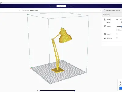 table lamp 3D print model purchase