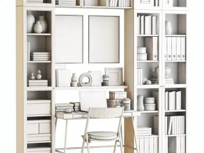 Office workplace 88 3D model