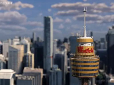  Sydney Tower Eye Skyscraper with Observation Deck 