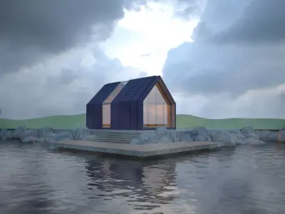 CASA SMITH Low-poly 3D model