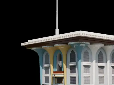 3D Model of AL Alam Palalce 3D model