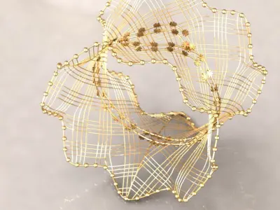 Fusion 3dbracelet light weight 3D print model