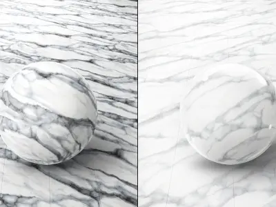 PBR White Marble Texture