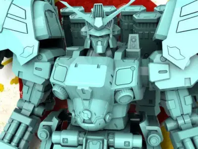 Groundcherry Battlesuit  3D print model