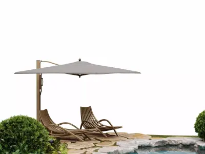 Swimming pool 3D model