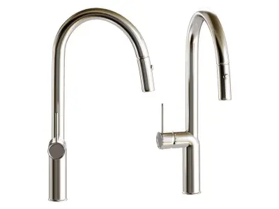 Granula 9010 stainless steel kitchen mixer 3D model