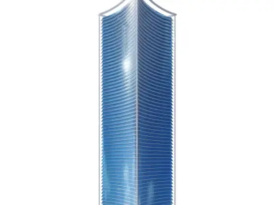 Parametric Building 1c6 3D model