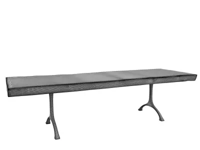 Rough Table 3D model