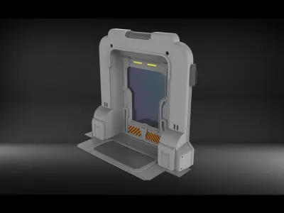 Door 8  3D model