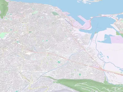 Cityscape Kingston Jamaica 3D model