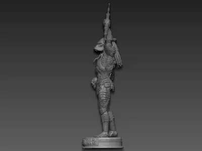 Predator 2 v2 3D print model