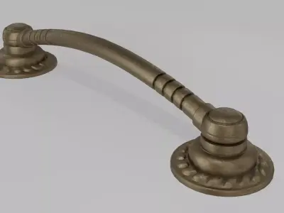 Bronze Furniture Handle 7 3D model