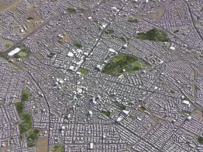 Sulaymaniyah Low-poly 3D model