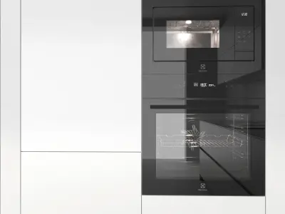 Kitchen set 05 3D model