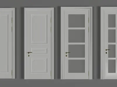Doors four 3D model