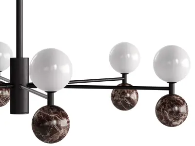 Dalt L pendant lamp 3D model