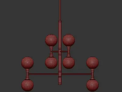 Andromeda Chandelier 3D model