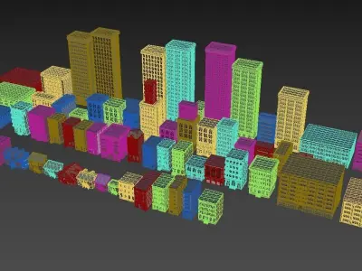 Building Architectural Model 3D model