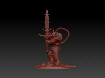 Apollyon The Great Desecrator 3D print model
