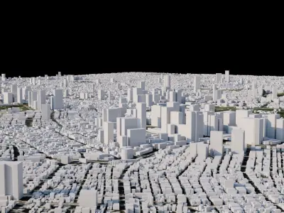 Tokyo - Japan 3D model