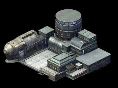 Future World - Black Market Change 05 3D model