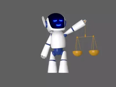 Robot Virtual Mascot 3D model