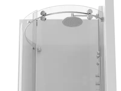 Vigo Sanibel With Base Shower 3D model