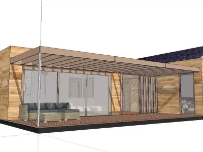 Creative Design-Holiday Cabin-039 3D model