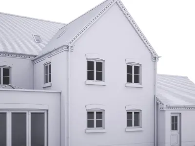 British House Galley Common C 3D model