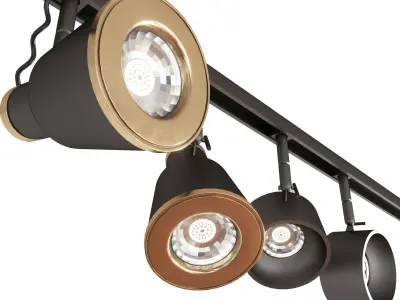 spot light set 3D model