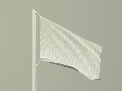 Flags of all 196 countries 3D model